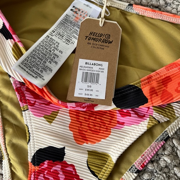 NWT Billabong Magic Garden Bikini - Picture 14 of 15